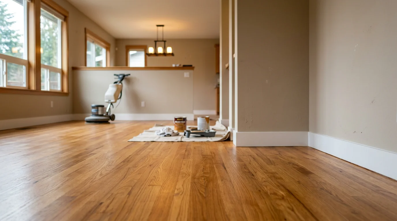 Professional flooring installation in a Lynnwood home